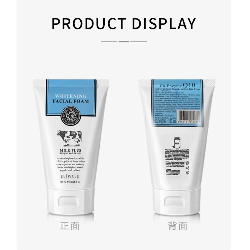 PTWOP Whitening Facial Cleanser – Deep Clean, Oil Control & Pore Care