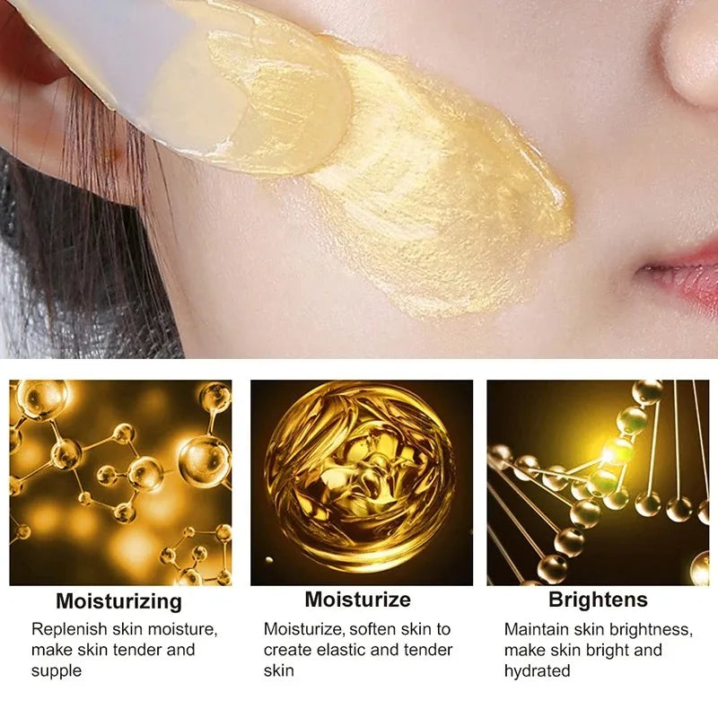 24K Gold Collagen Face Cream – Anti-Wrinkle, Firming & Radiant Skin Care