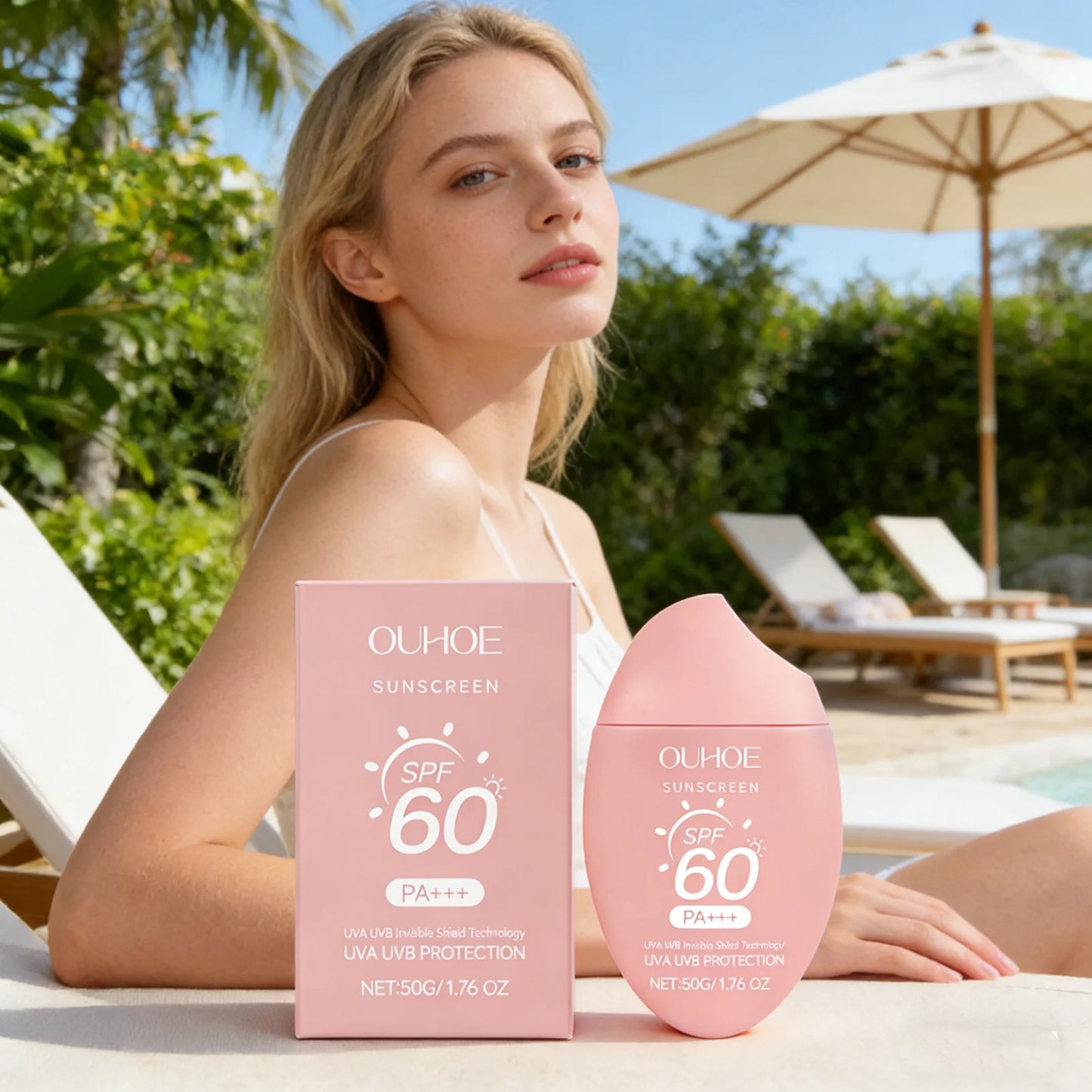 SPF50+ Sunscreen Brighten and Protect
