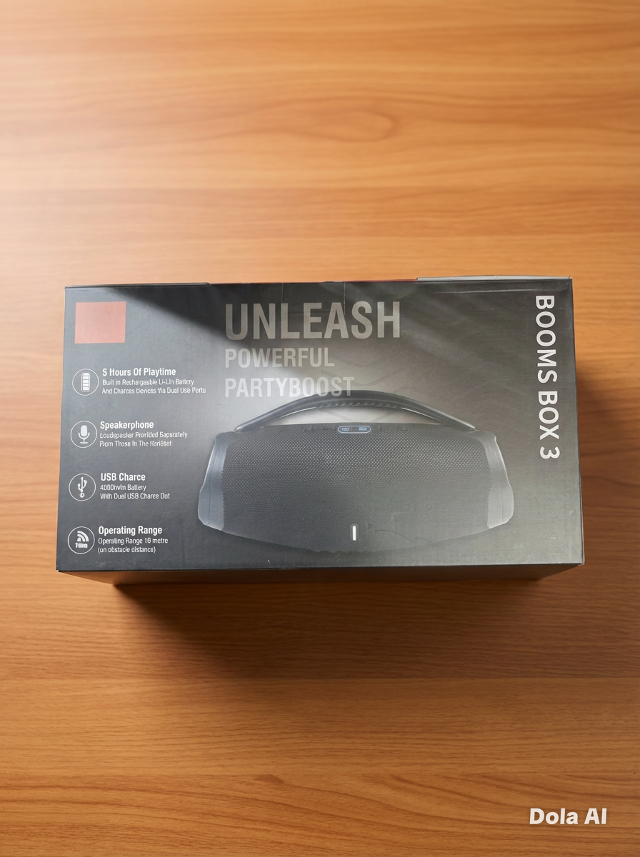 Party Speaker – Powerful Wireless Bluetooth Speaker with Bass Boost