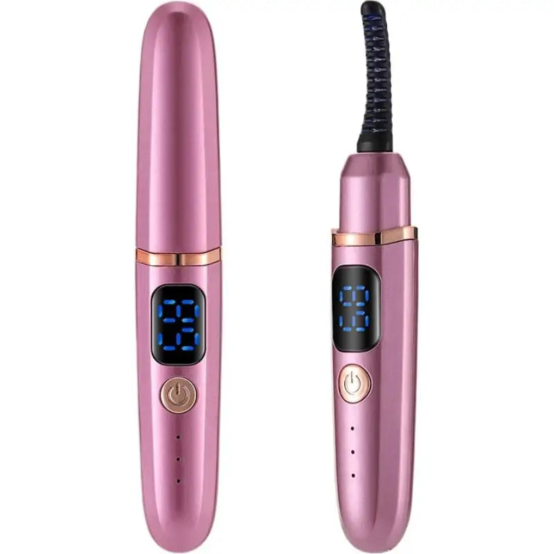 Electric Eyelash Curler Long-lasting Styling  3 Heat Settings & LED Light Type-C Charging Heated Eyelash Curler Makeup Tool