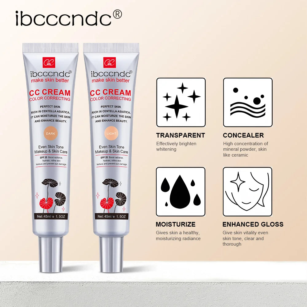 Waterproof CC Cream – Sweat-Proof, Long-Lasting Coverage