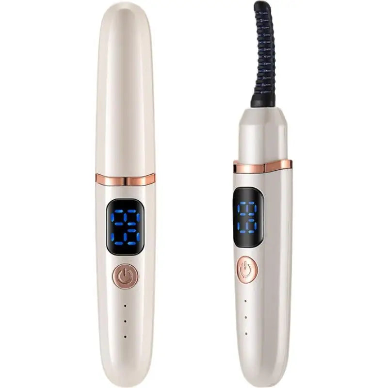 Electric Eyelash Curler Long-lasting Styling  3 Heat Settings & LED Light Type-C Charging Heated Eyelash Curler Makeup Tool