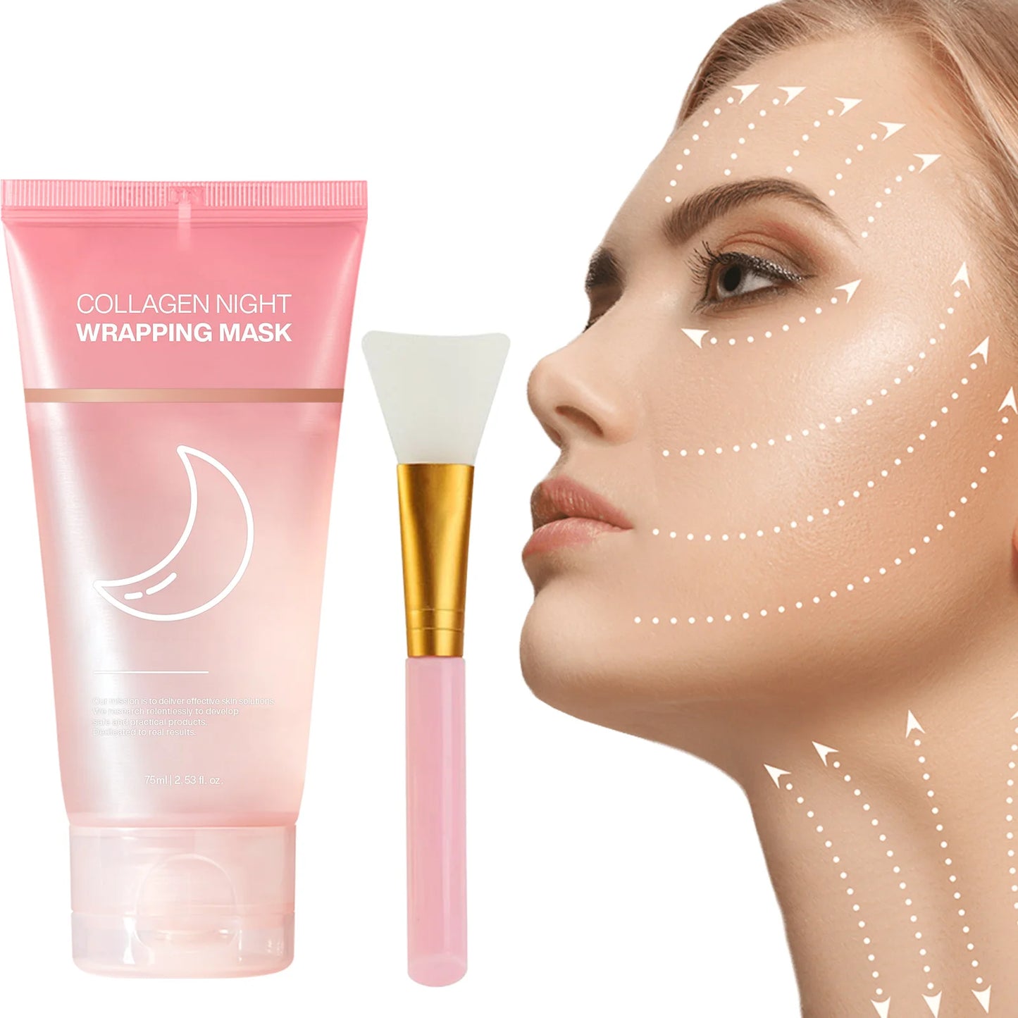 Hydrating Collagen Face Mask – Overnight Firming & Elasticity Care