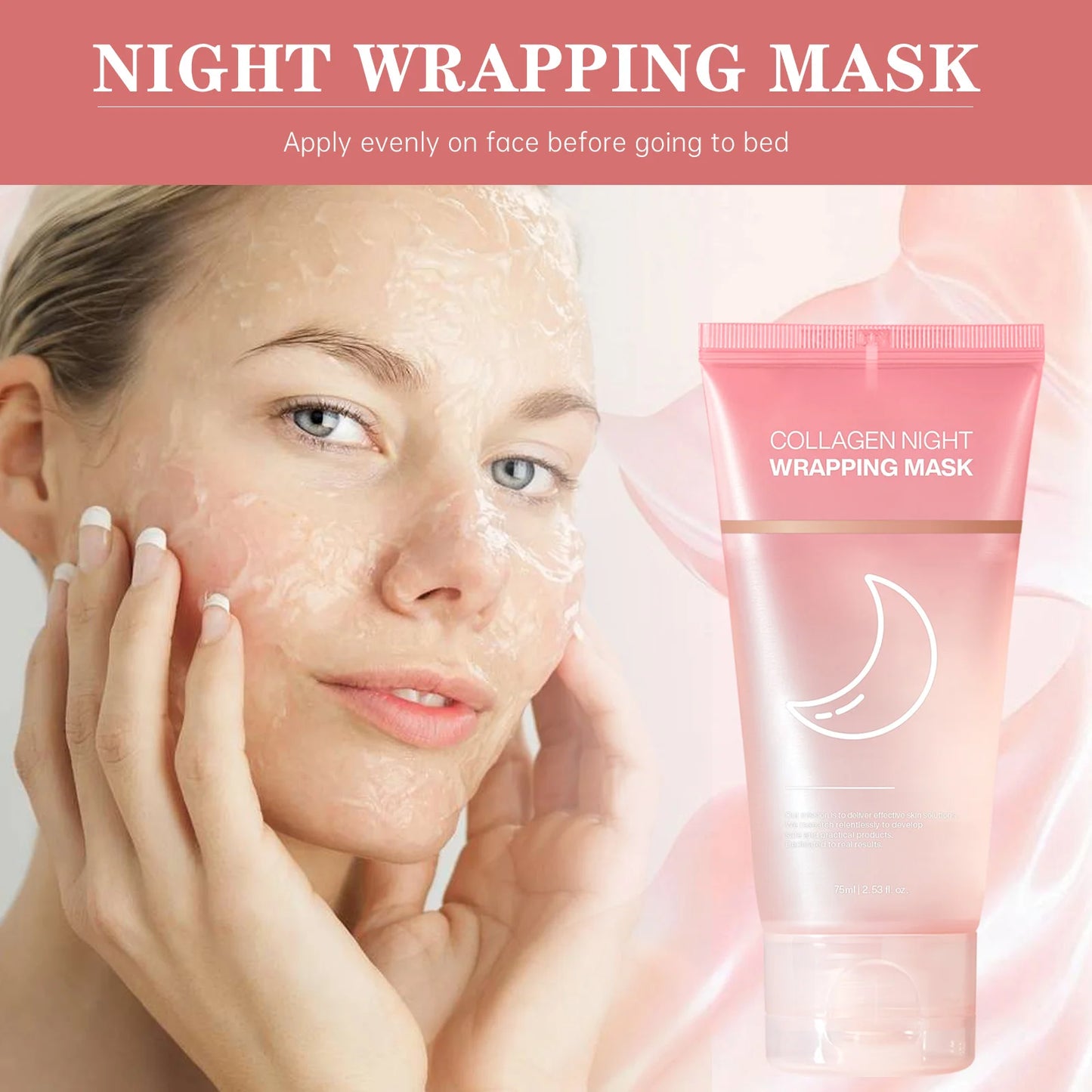 Hydrating Collagen Face Mask – Overnight Firming & Elasticity Care