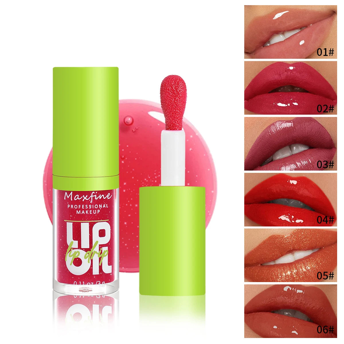 Waterproof Lip Gloss – Long-Lasting, Non-Stick & Fade-Resistant