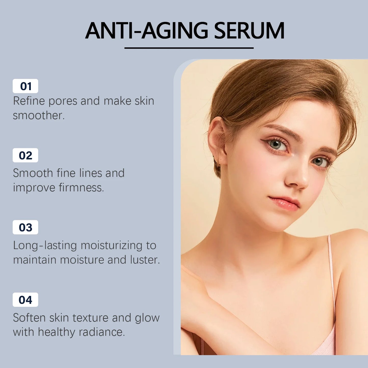 Firming Facial Serum – Hydrating, Pore-Smoothing & Skin Repair