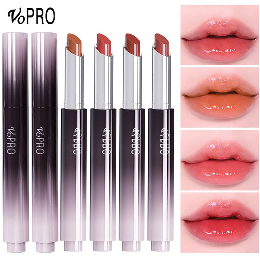 Mirror Jelly Lip Gloss – High Shine, Hydrating & Waterproof (5 Shades)