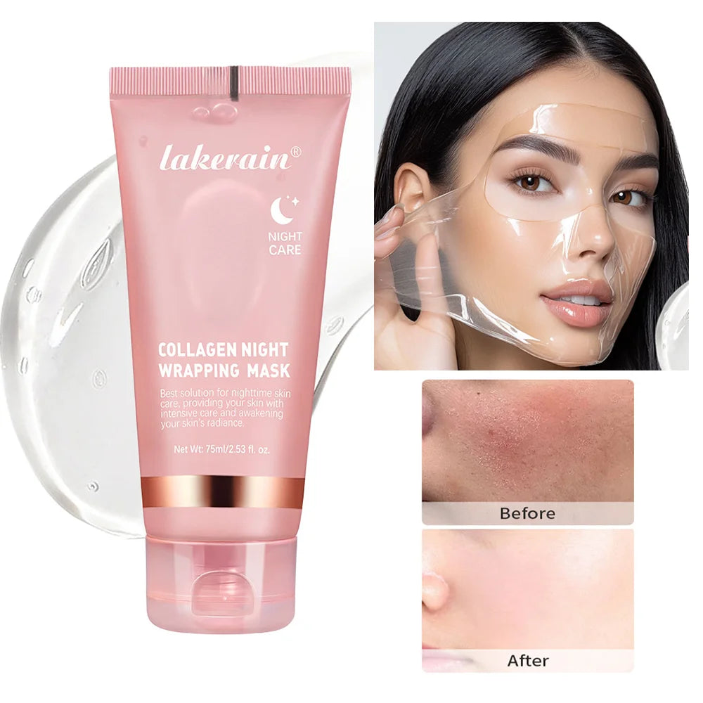 Korean Collagen Peel-Off Mask – Anti-Wrinkle, Lifting & Overnight Skin Care