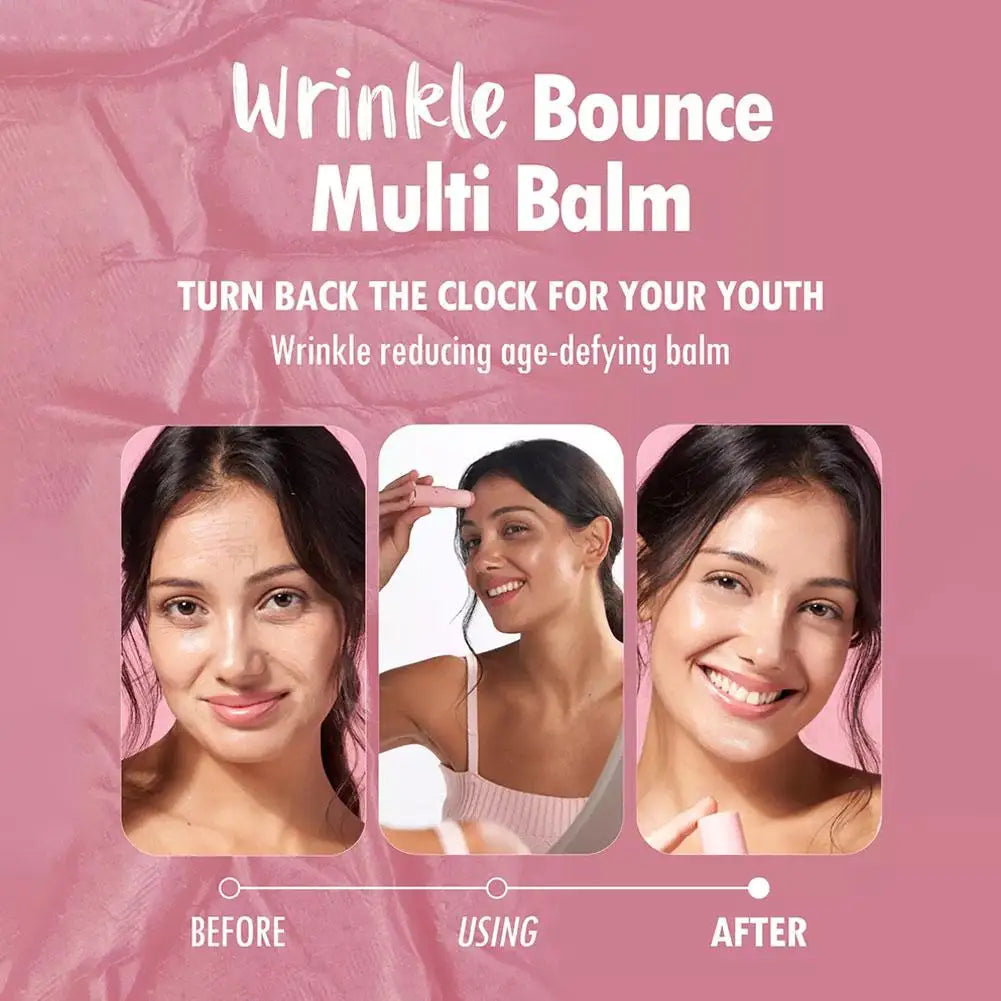 Wrinkle Bounce Multi Balm – Face, Lip & Eye Moisturizing Stick (All-in-One)