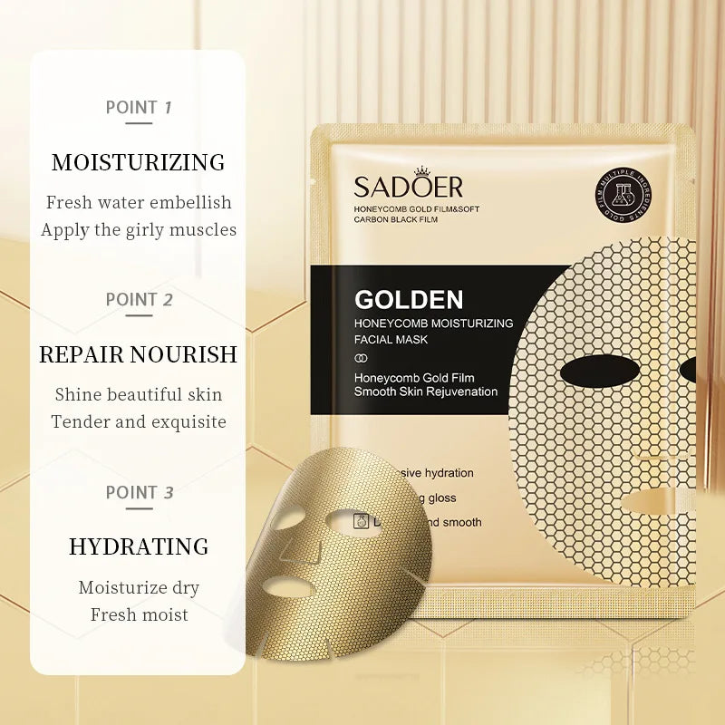 24K Gold Mask Set – Firm, Smooth & Rejuvenate Skin