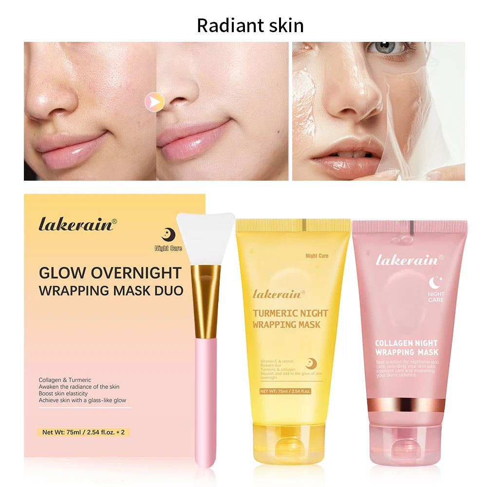 Korean Collagen Peel-Off Mask – Anti-Wrinkle, Lifting & Overnight Skin Care