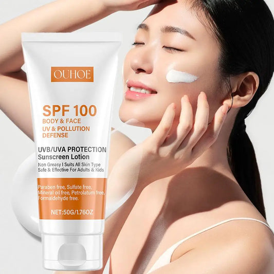 SPF100 Sunscreen Lotion – Lightweight, Non-Greasy & Hydrating