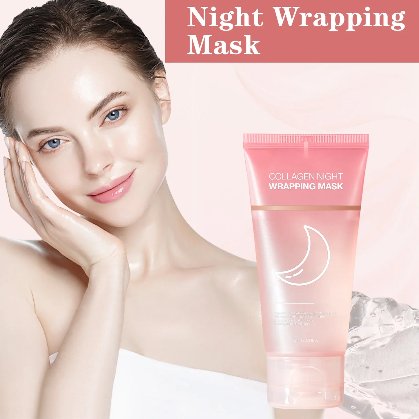 Hydrating Collagen Face Mask – Overnight Firming & Elasticity Care