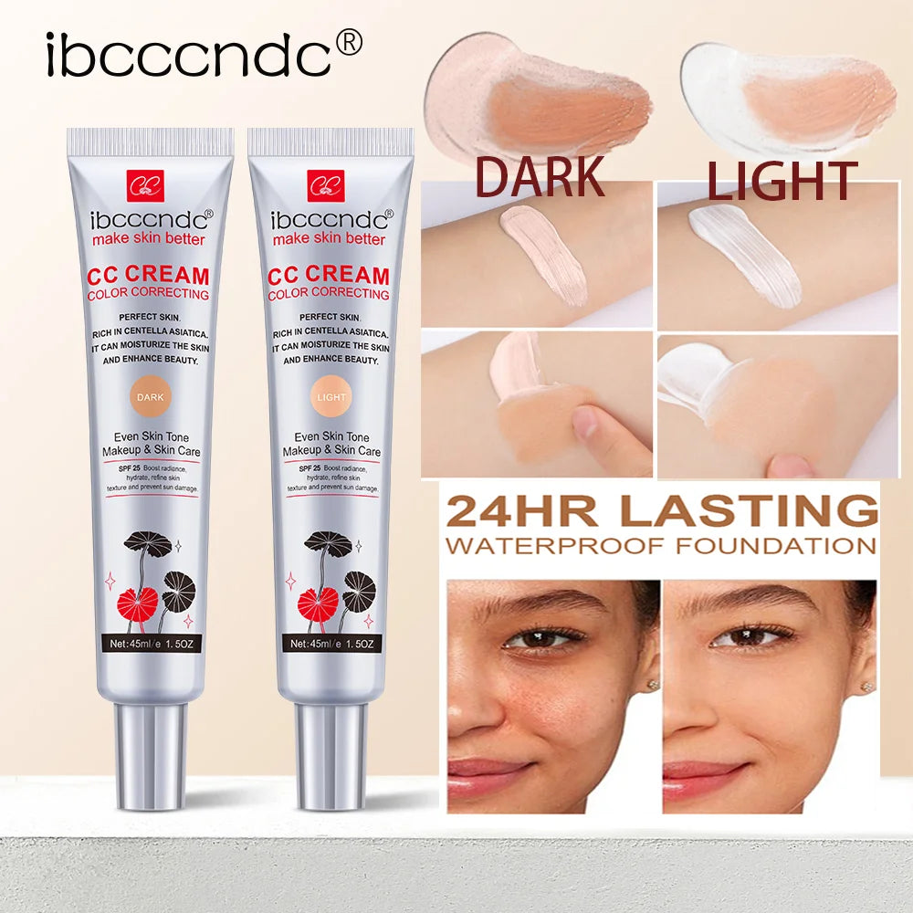 Waterproof CC Cream – Sweat-Proof, Long-Lasting Coverage