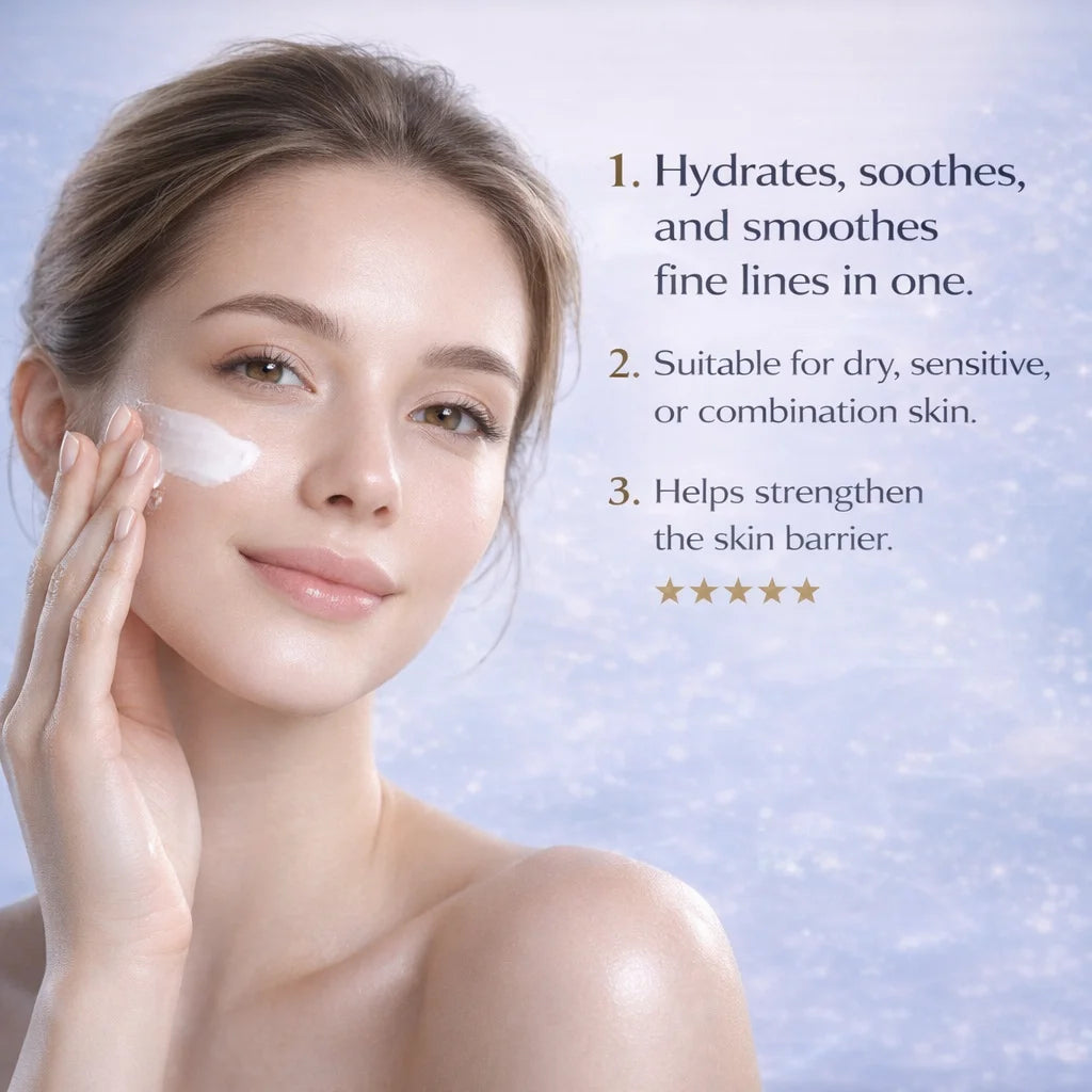 AM/PM Moisturizer Cream – Hydrating Peptides & Ceramides (60g)