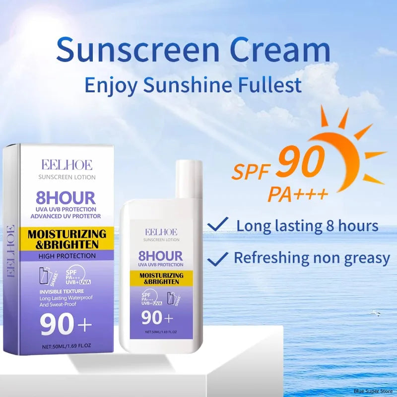 SPF90+ Sunscreen – Oil Control & UV Defense