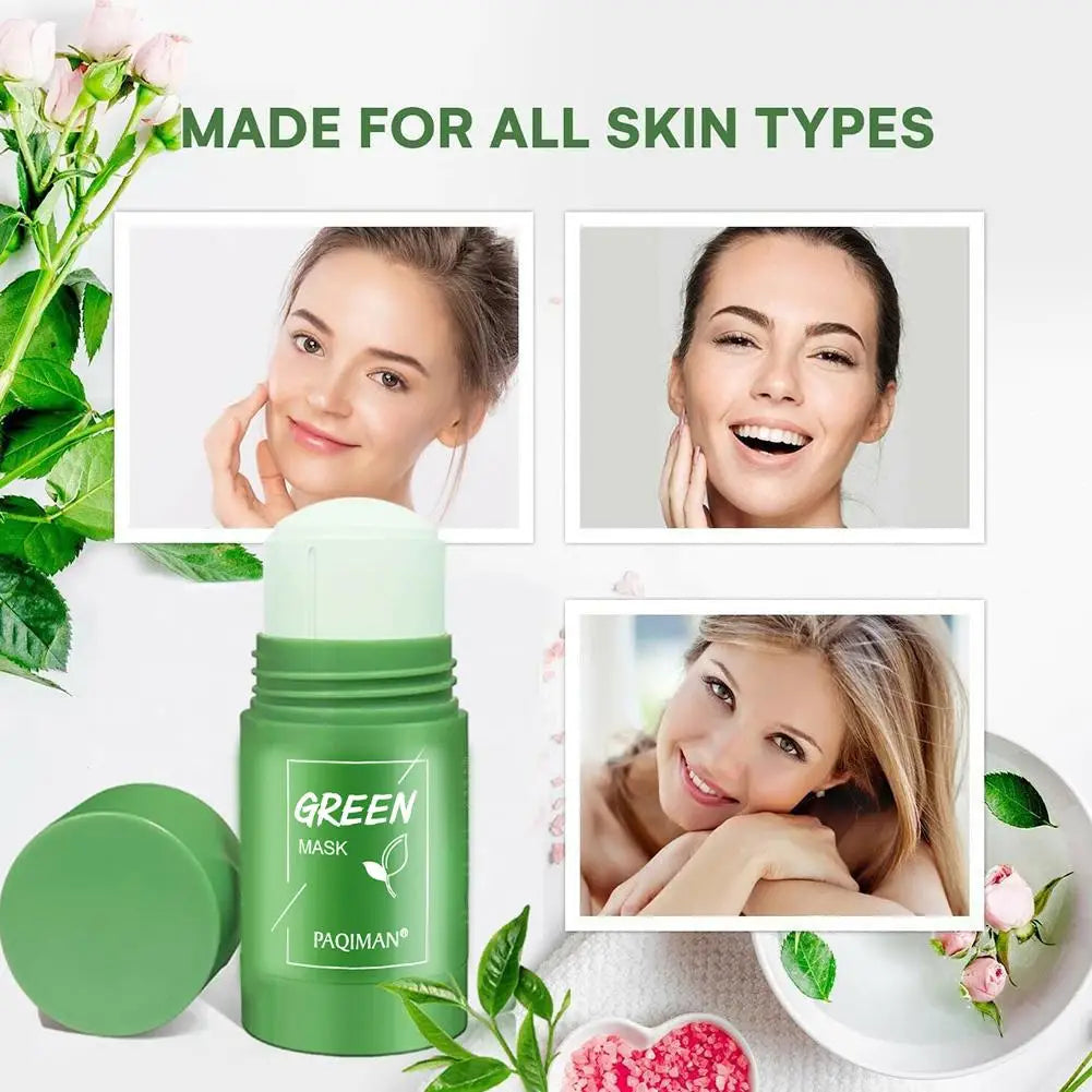 Green Tea Face Mask – Deep Clean, Pore Tightening & Acne Care