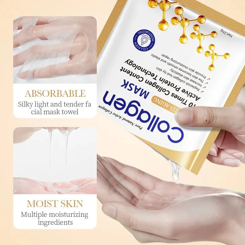 SADOER Collagen Face Mask – Firming & Brightening