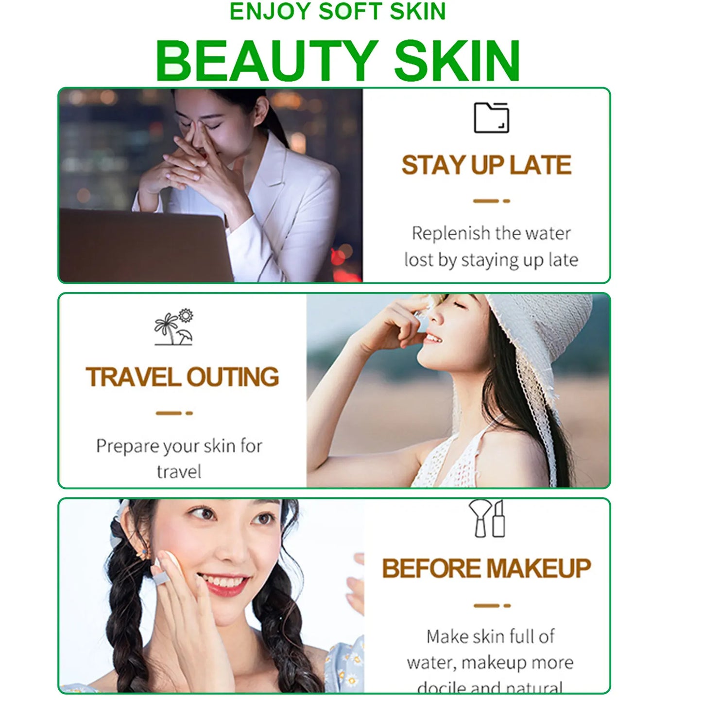 Aloe Vera Gel Deep Hydration Soothing Skin Boost