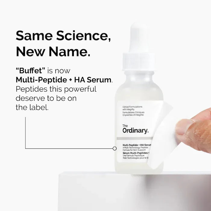 Multi-Peptide + Hyaluronic Acid Serum – Firming, Elasticity & Deep Hydration (30ml)