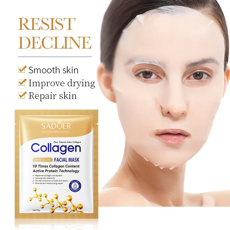 SADOER Collagen Face Mask – Firming & Brightening