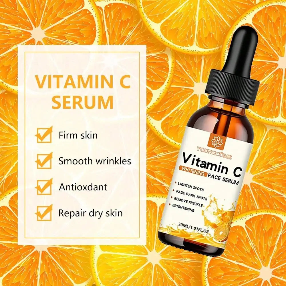 Vitamin C Facial Essence – Dark Spot Remover, Brightening & Hyaluronic Acid (30/50ml)