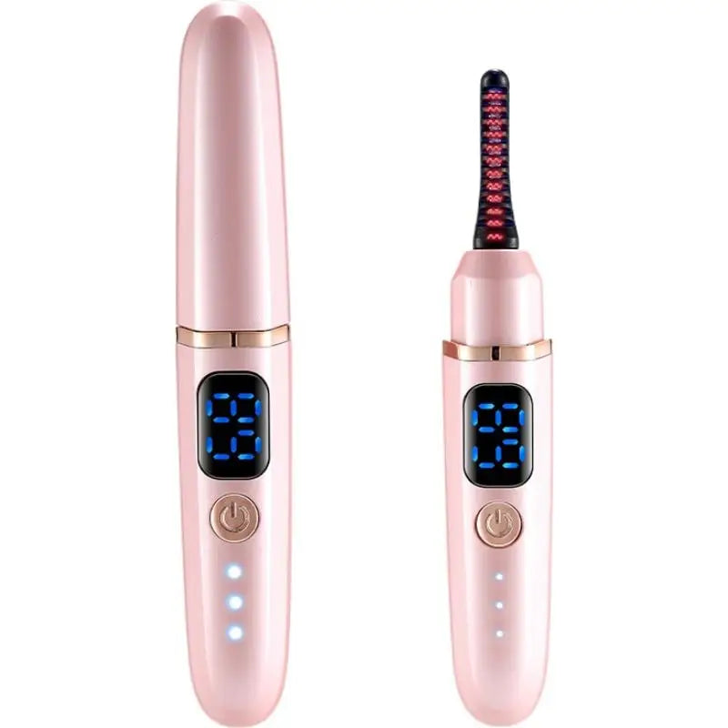 Electric Eyelash Curler Long-lasting Styling  3 Heat Settings & LED Light Type-C Charging Heated Eyelash Curler Makeup Tool